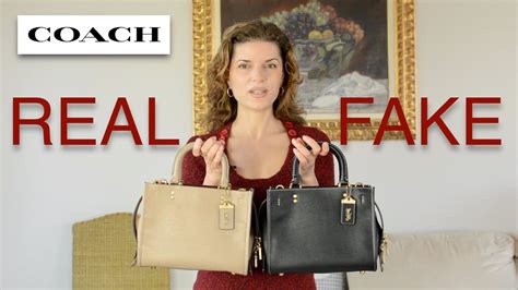 real coach vs fake coach|where are coach purses made.